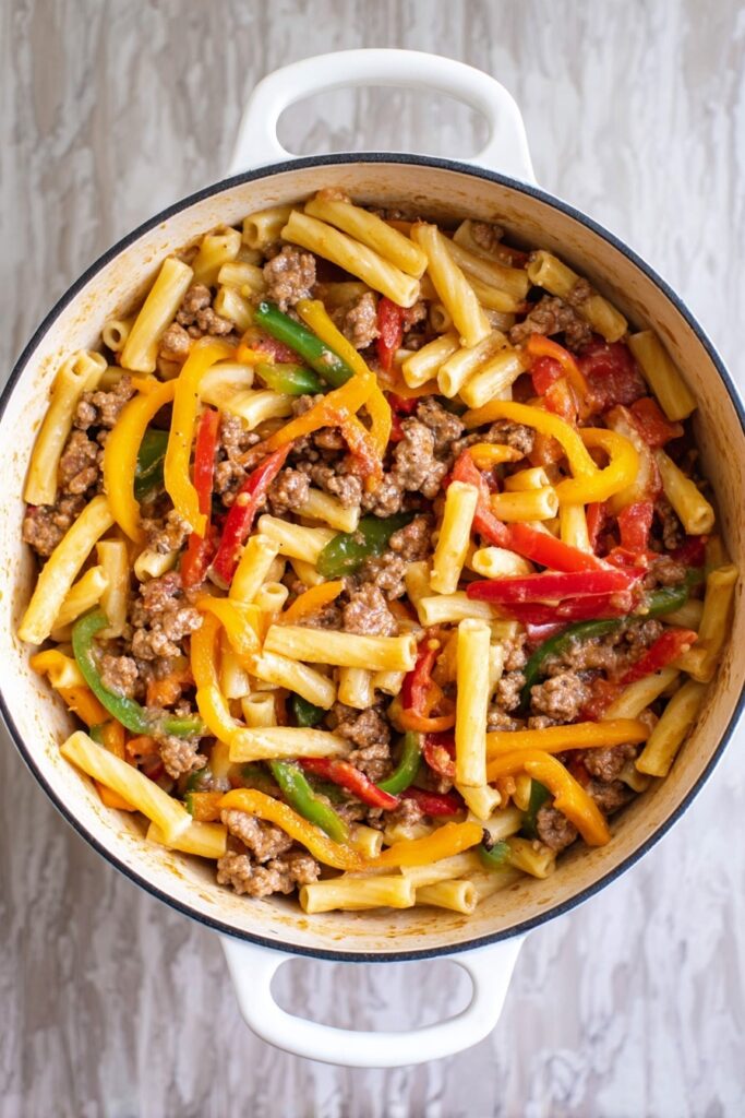Italian Sausage and Peppers Pasta Recipe