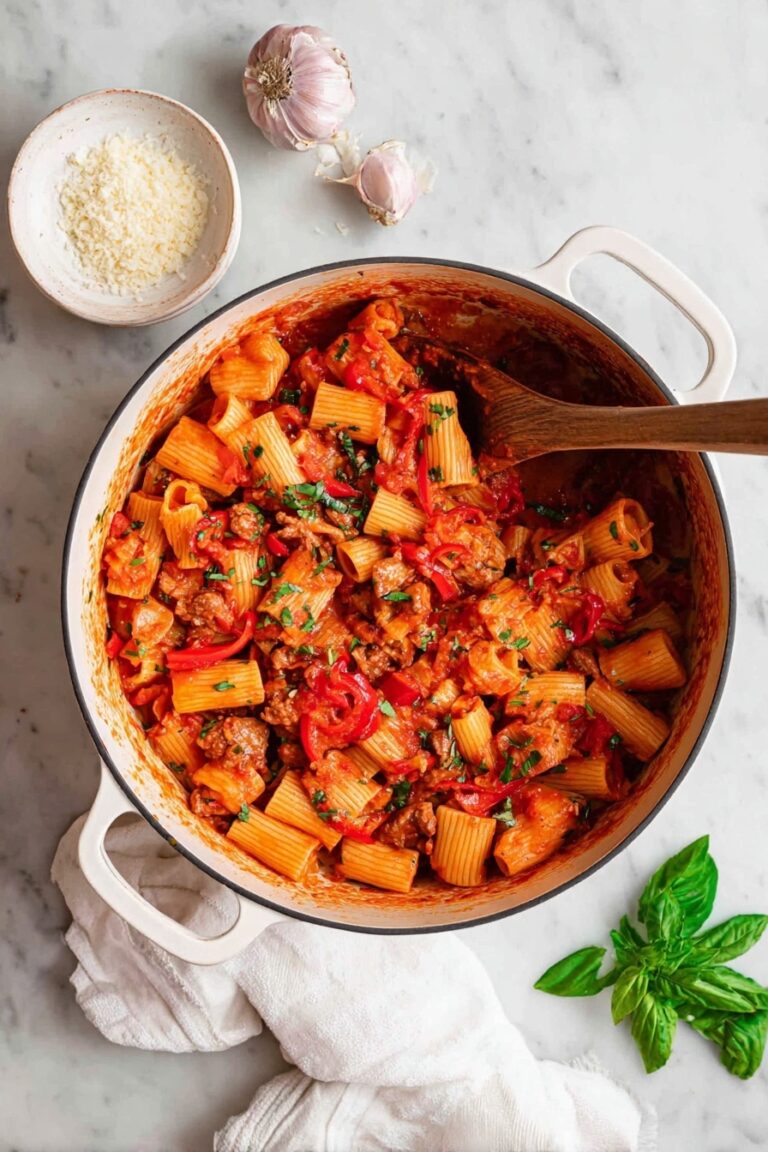 Spicy Chicken Riggies Recipe