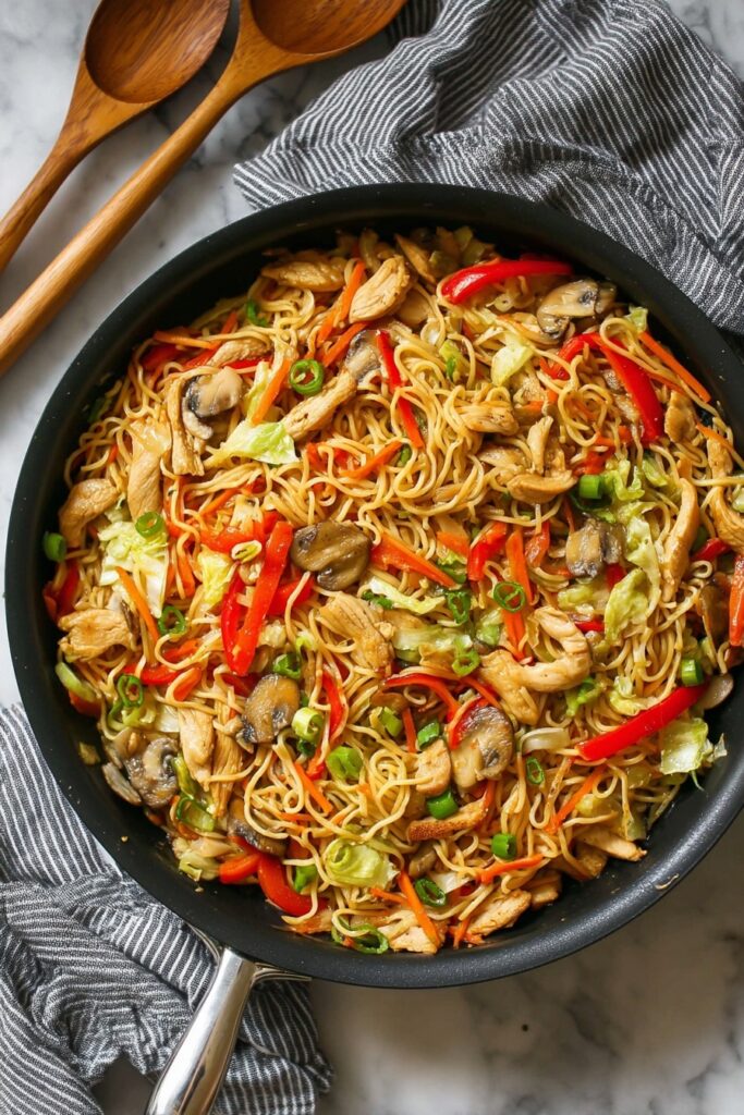 Chicken Yakisoba Stir-Fry Recipe