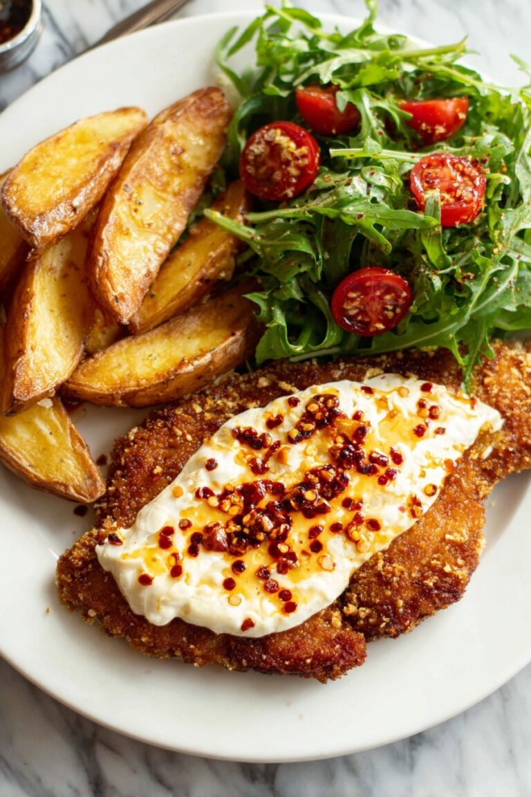 Crispy Hot Honey Feta Chicken Recipe