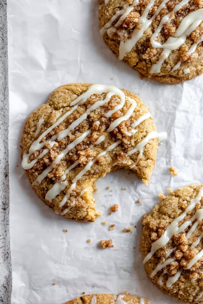 Coffee Cake Cookies with Cinnamon Crumb Recipe