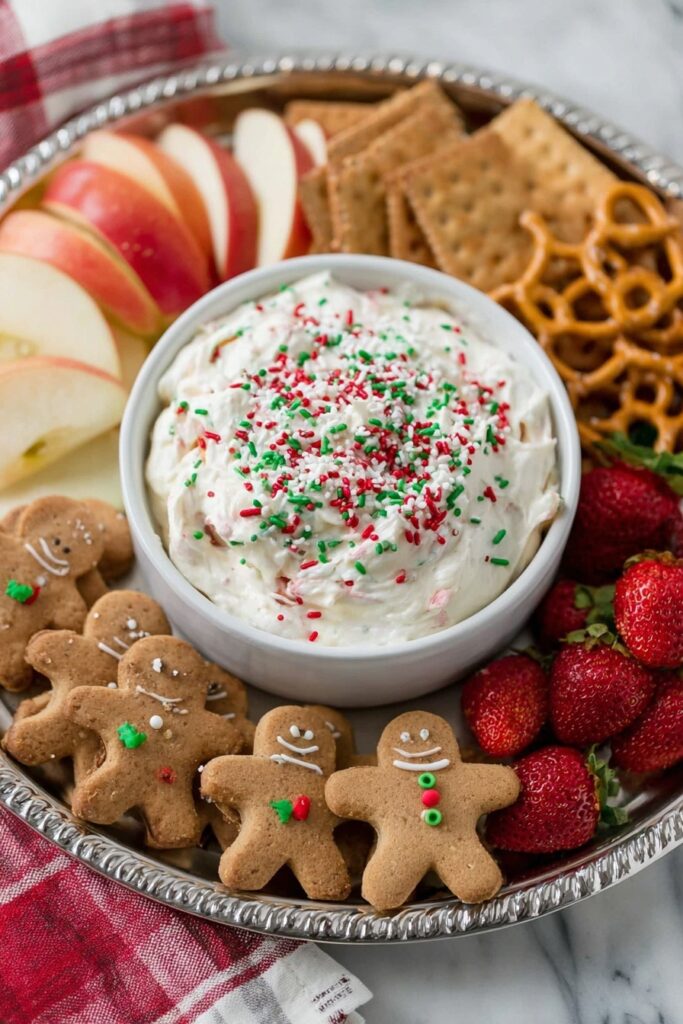 Christmas Cookie Dough Dip Recipe