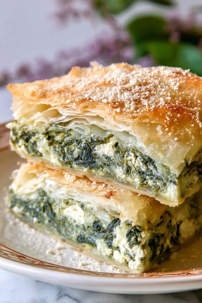 Spinach and Ricotta Phyllo Rolls Recipe