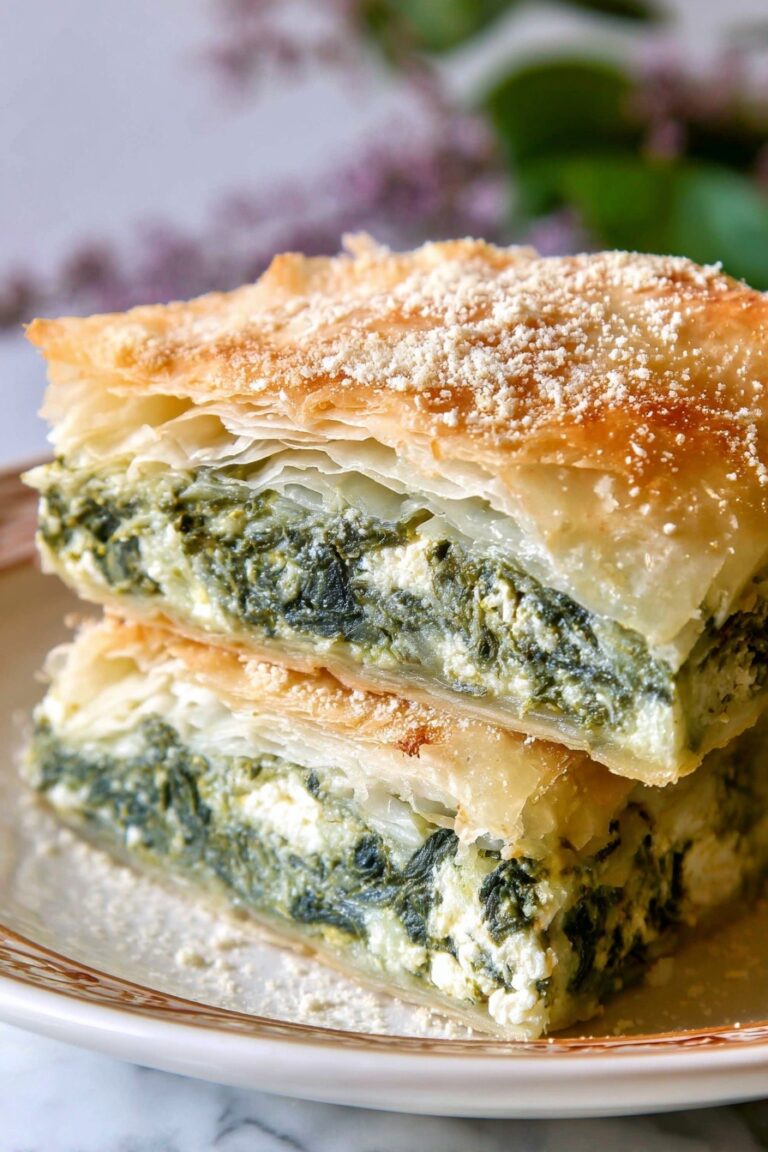 Spinach and Ricotta Phyllo Rolls Recipe
