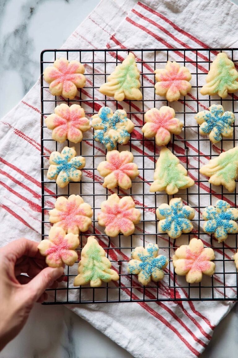 Buttery Spritz Cookies Recipe