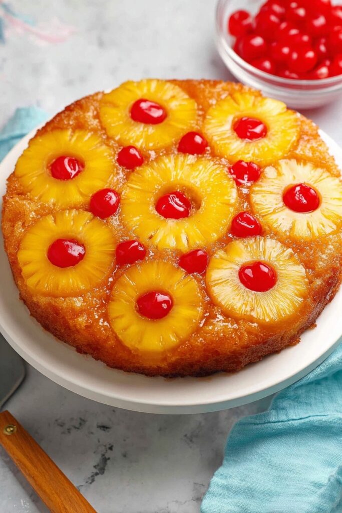 Pineapple Upside Down Cake Recipe