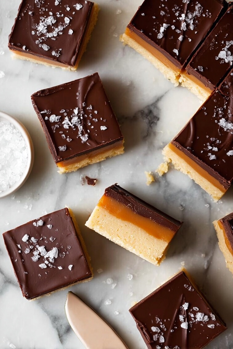 Easy Millionaire’s Shortbread Bars Recipe