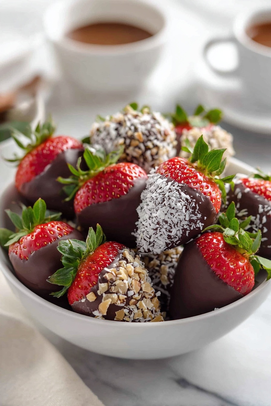 Chocolate Dipped Strawberries Recipe