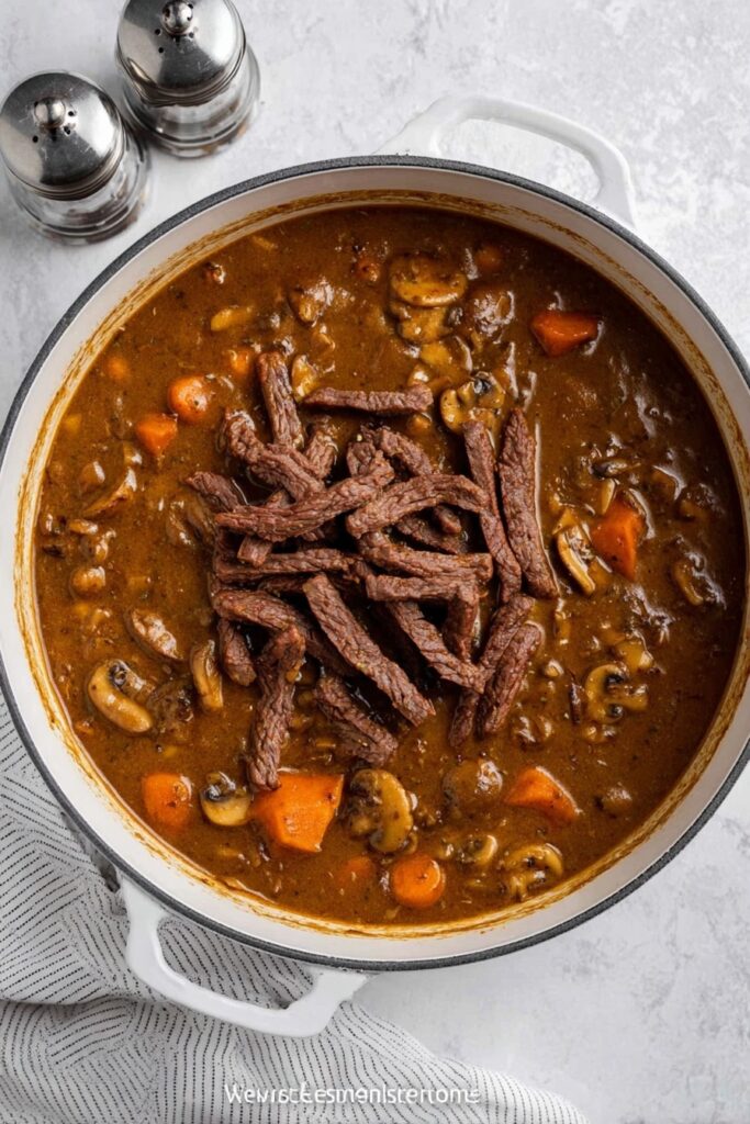 Easy Beef Stroganoff Recipe