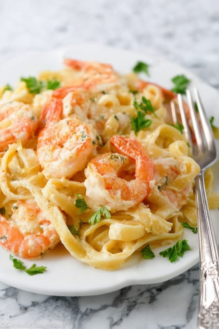 Shrimp Alfredo Pasta Recipe