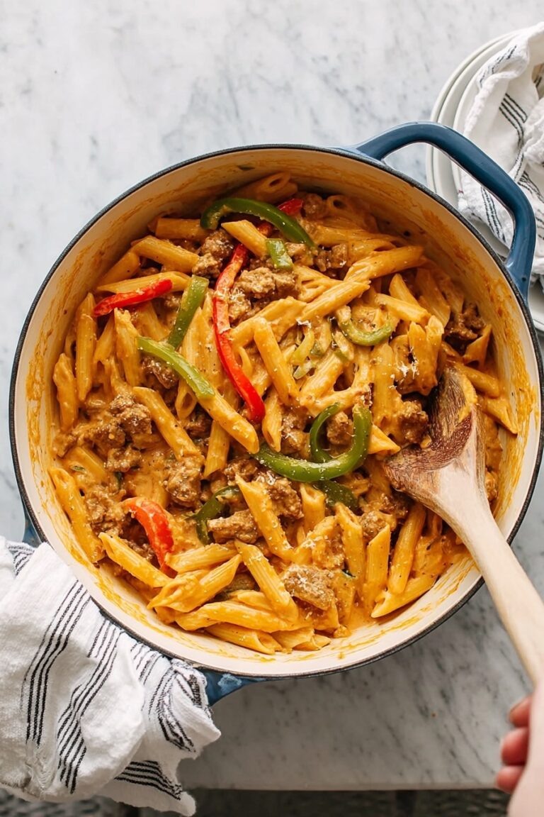 Rasta Pasta with Jerk Chicken Recipe