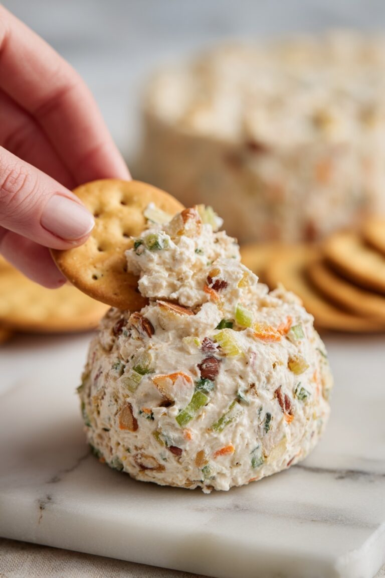 Cheese Ball with Pecan Coating Recipe