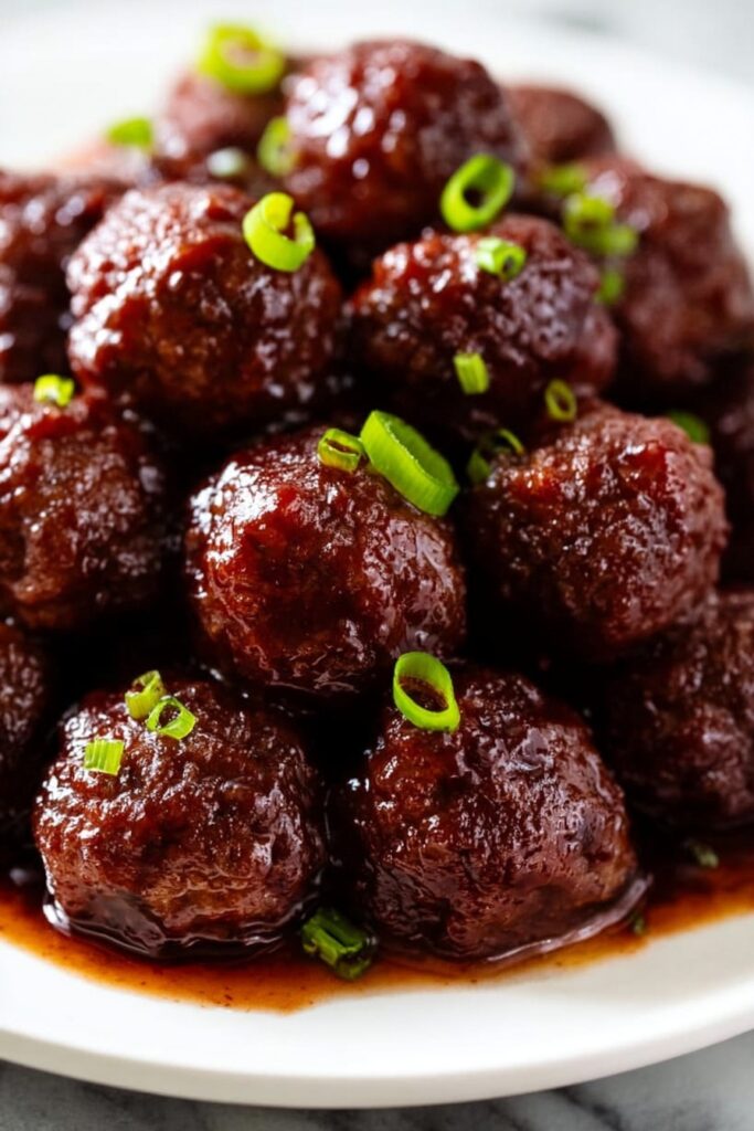 Easy Crockpot BBQ Meatballs Recipe