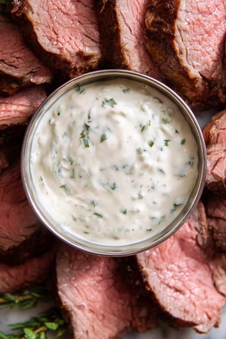 Creamy Horseradish Sauce for Steak Recipe