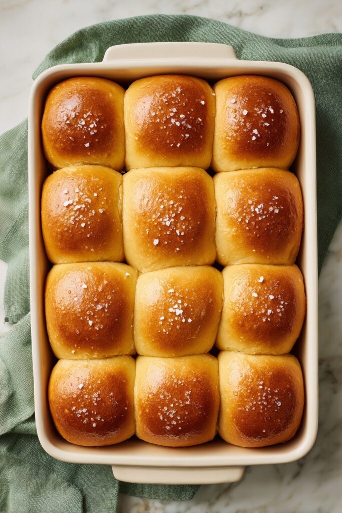 Sweet Potato Rolls with Flaky Salt Recipe