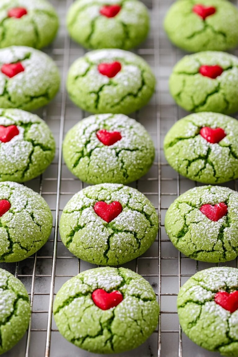 Grinch Peppermint Cookies Recipe