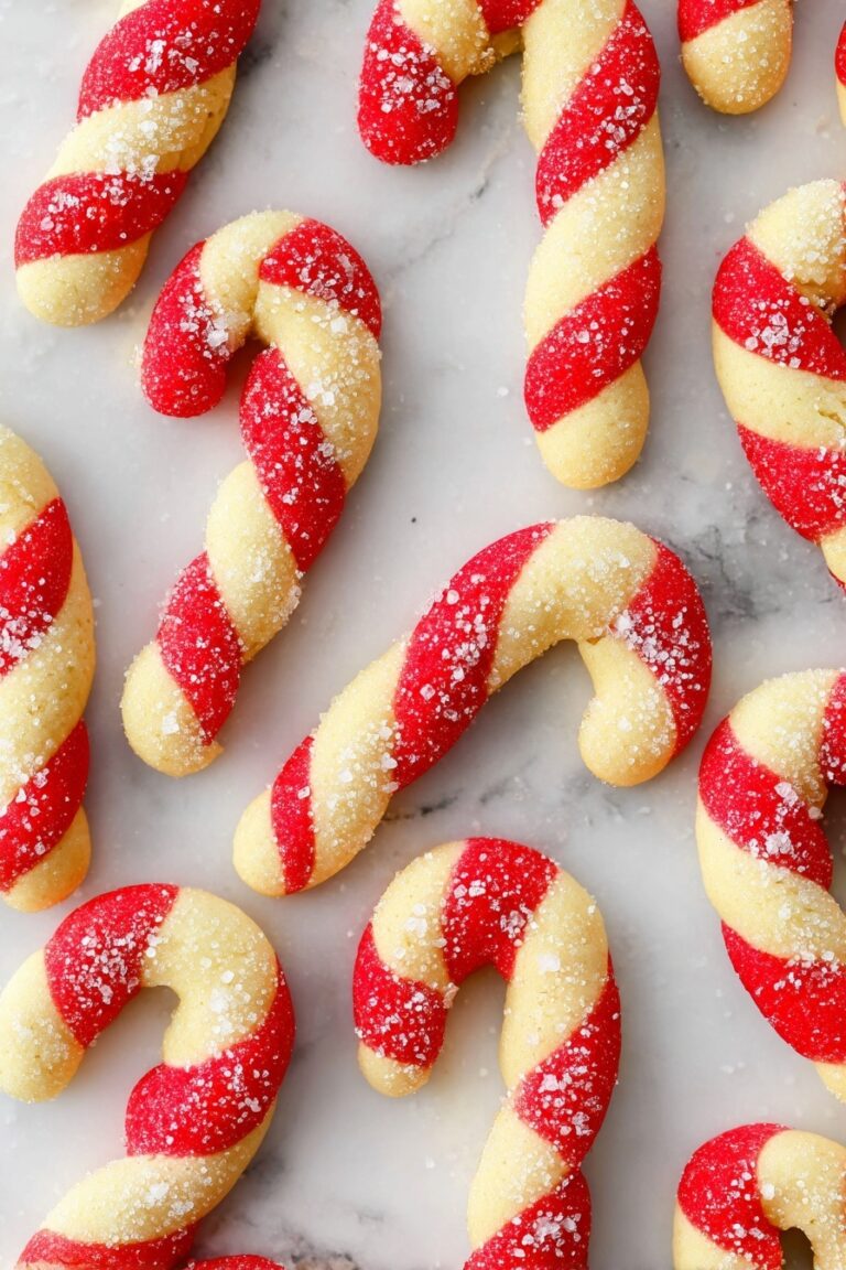 Candy Cane Cookies Recipe