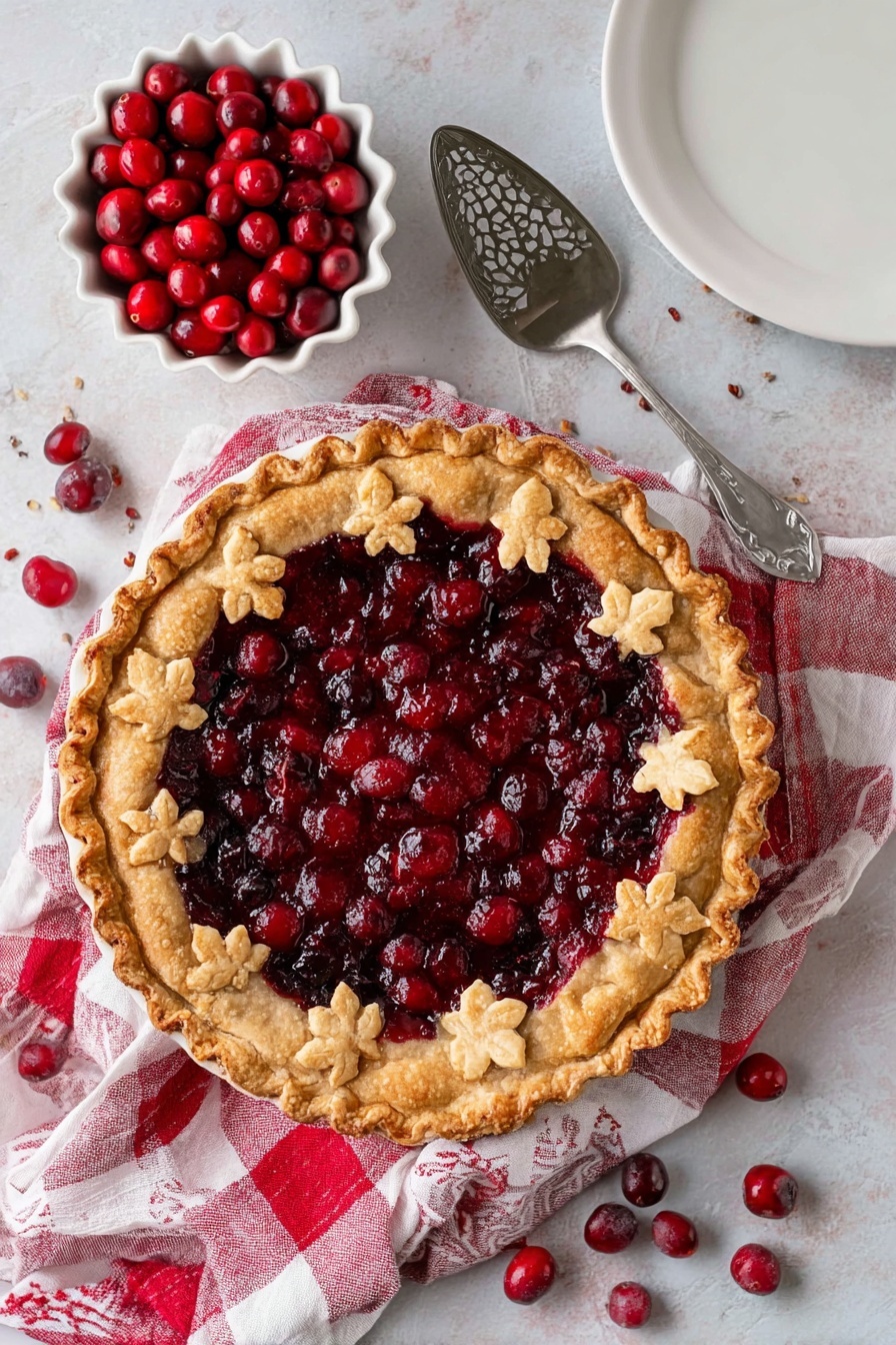 Best Cranberry Pie Recipe