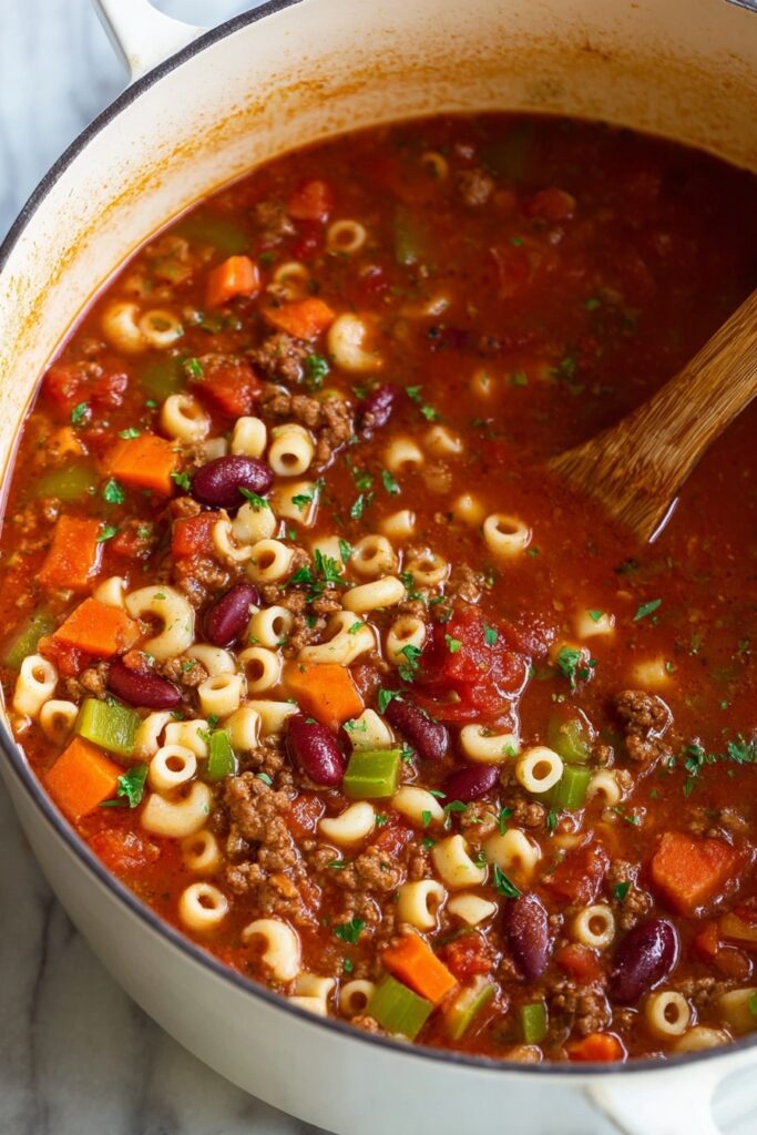 Easy Pasta e Fagioli Soup Recipe