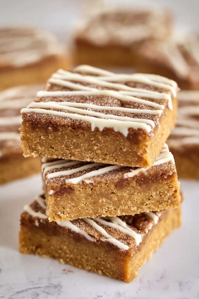 Cinnamon Sugar Blondies Recipe