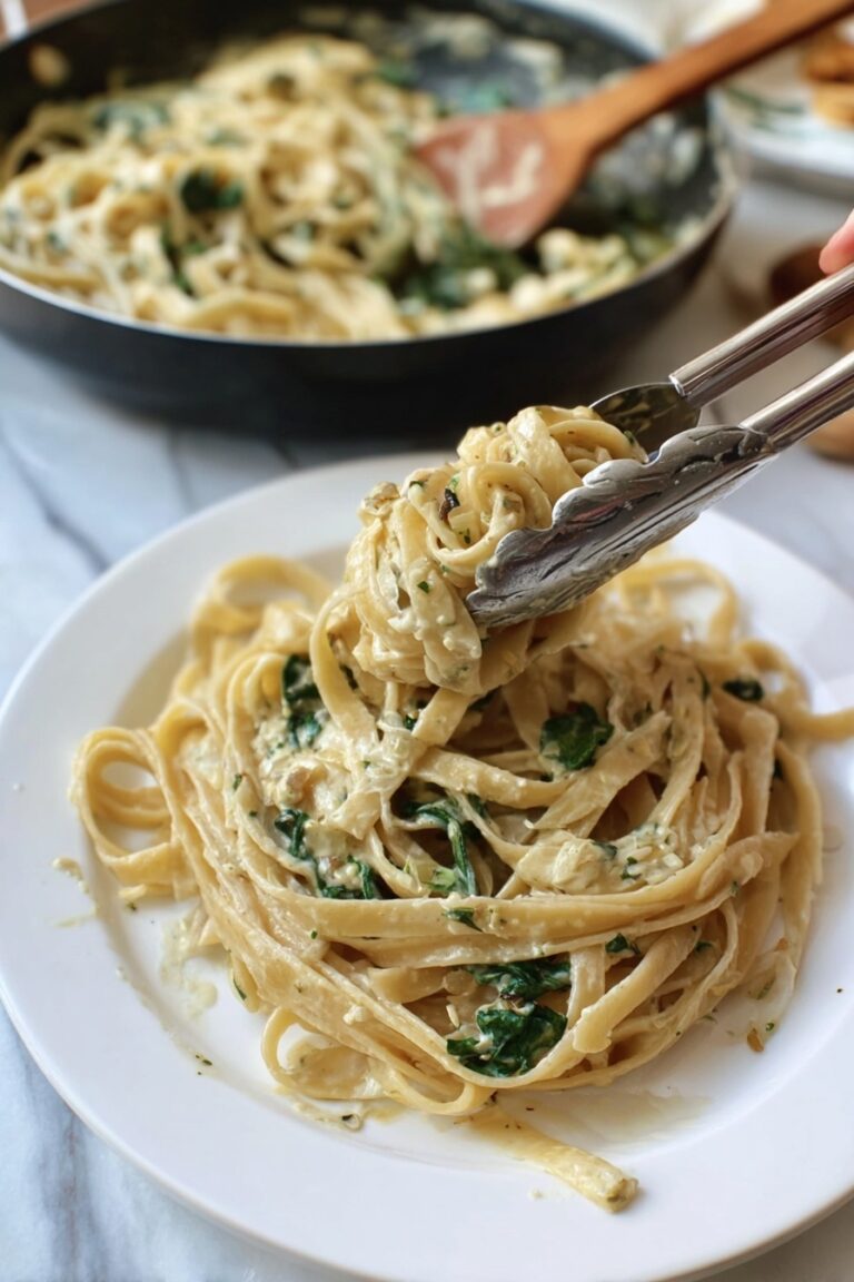 Creamy Zucchini Pasta with Basil and Pesto Recipe
