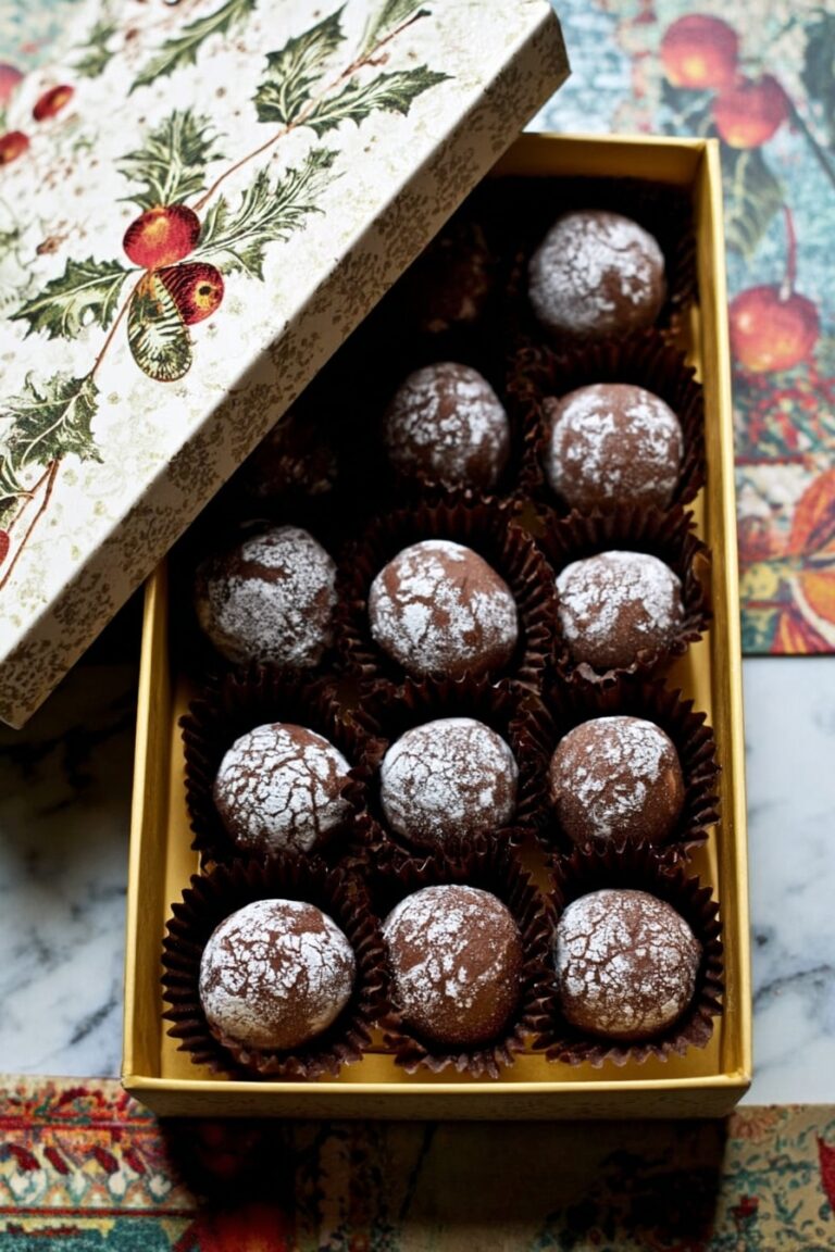 Festive Rum Balls Recipe