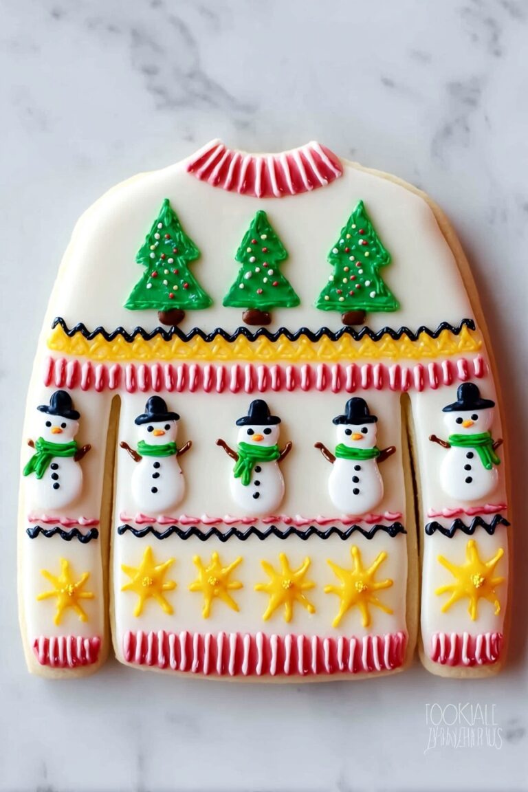 Ugly Christmas Sweater Cookies Recipe