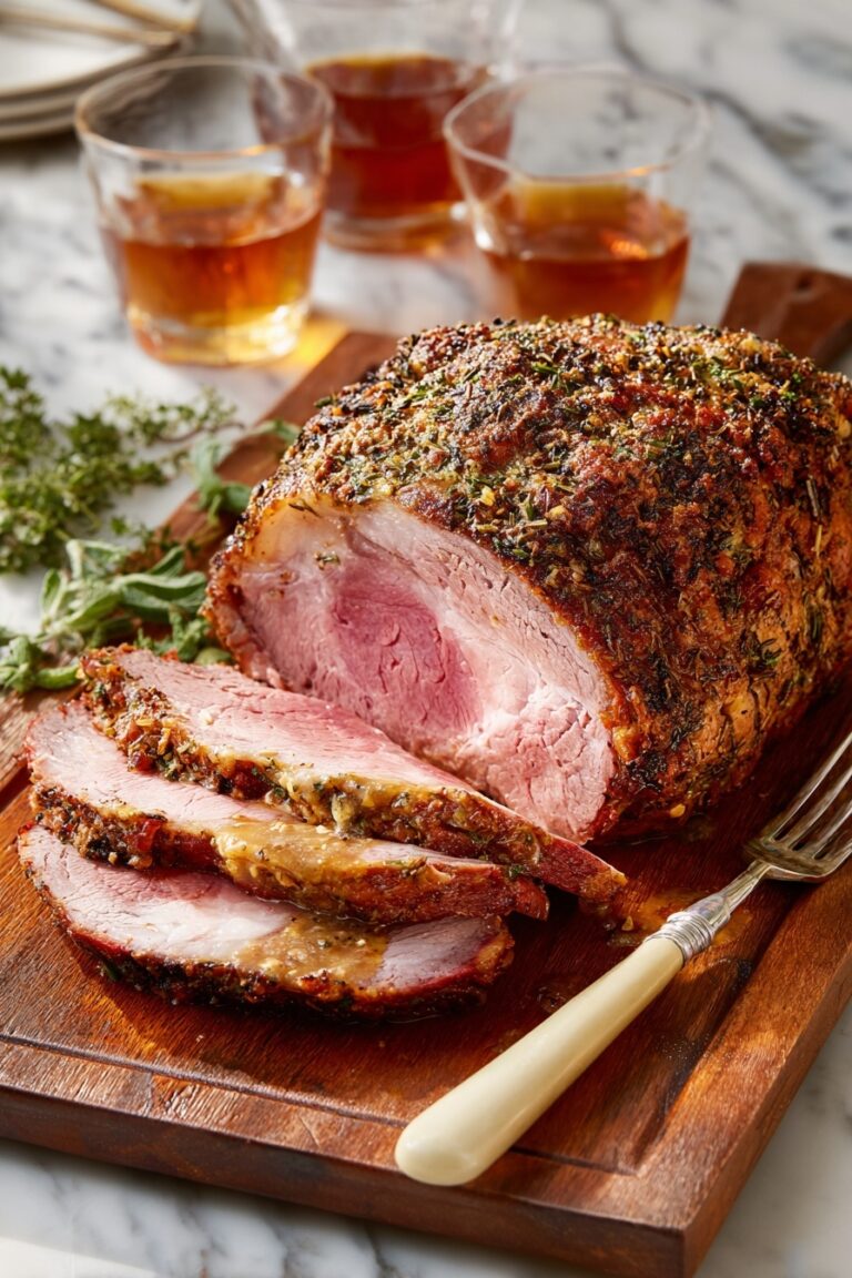 Garlic Herb Butter Prime Rib Recipe