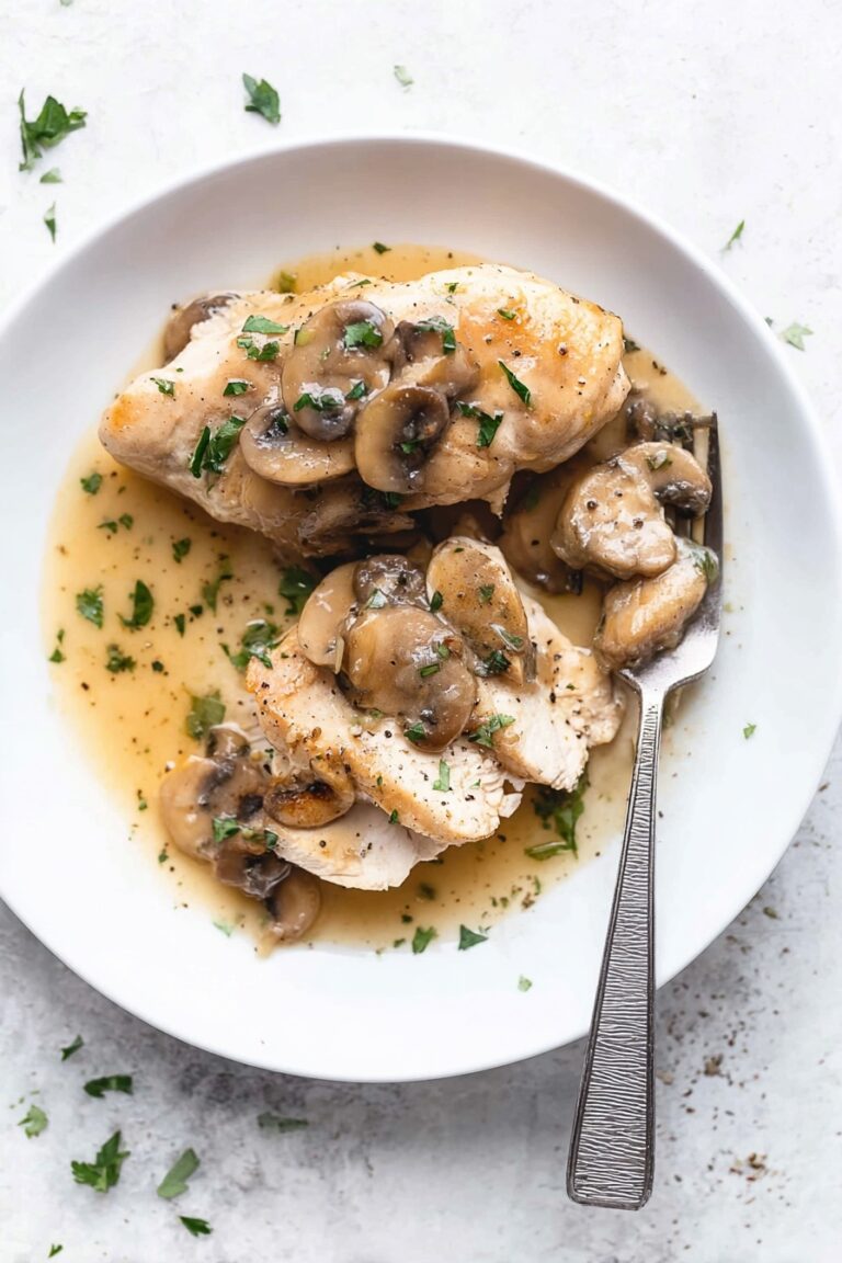 Instant Pot Chicken Marsala Recipe
