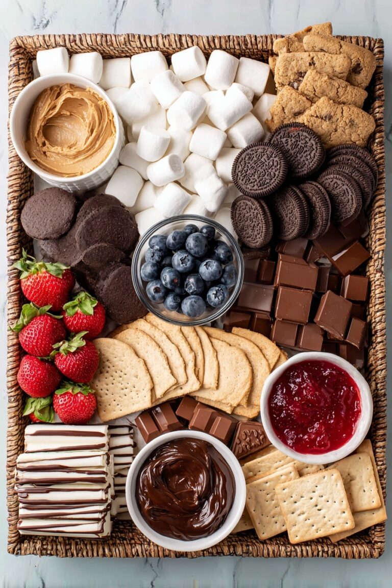 S’mores Charcuterie Board Recipe