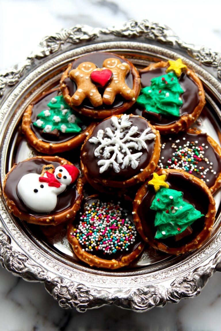 Christmas Pretzel Snacks Recipe