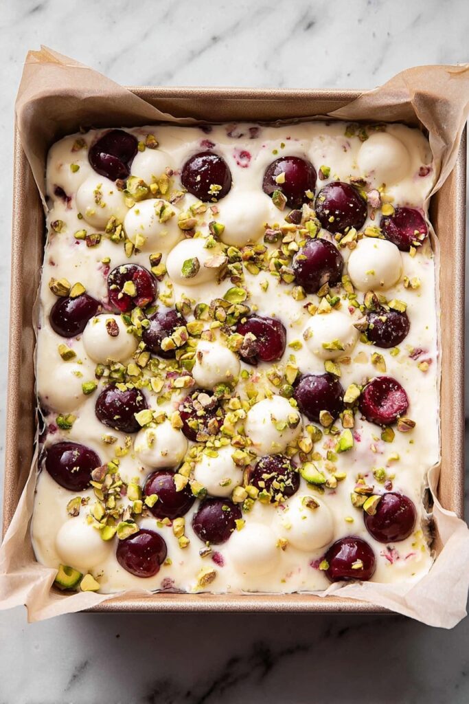 White Chocolate Rocky Road Christmas Treat Recipe