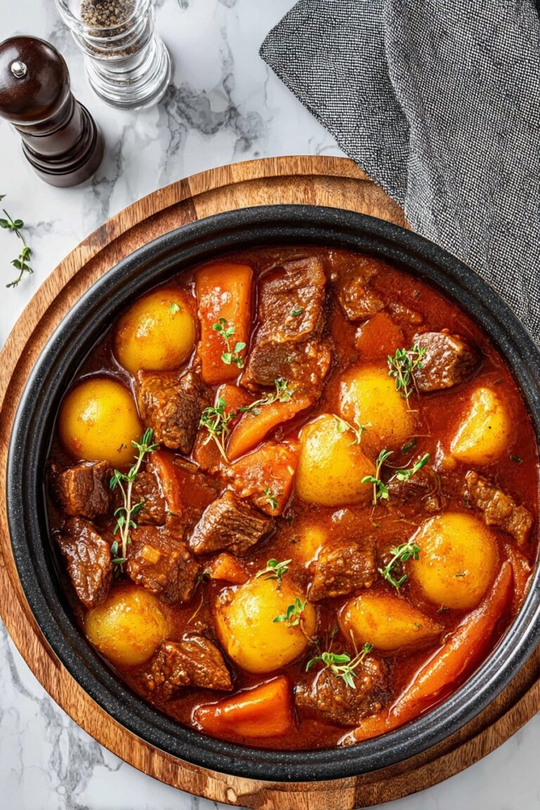 Homemade Beef Stew Recipe