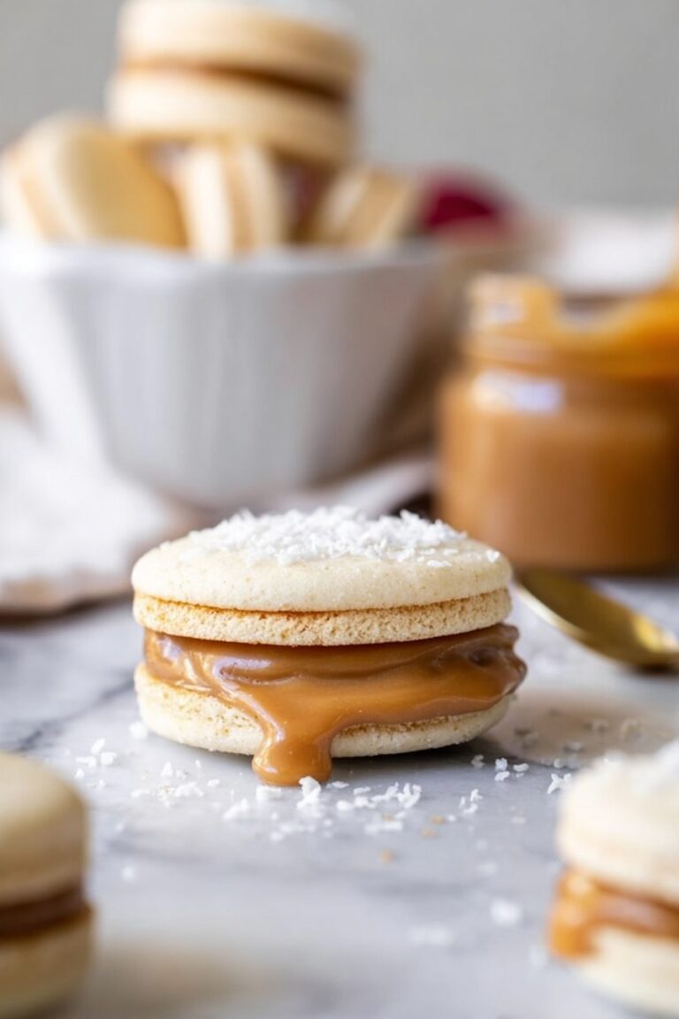 Alfajores with Dulce de Leche Filling Recipe