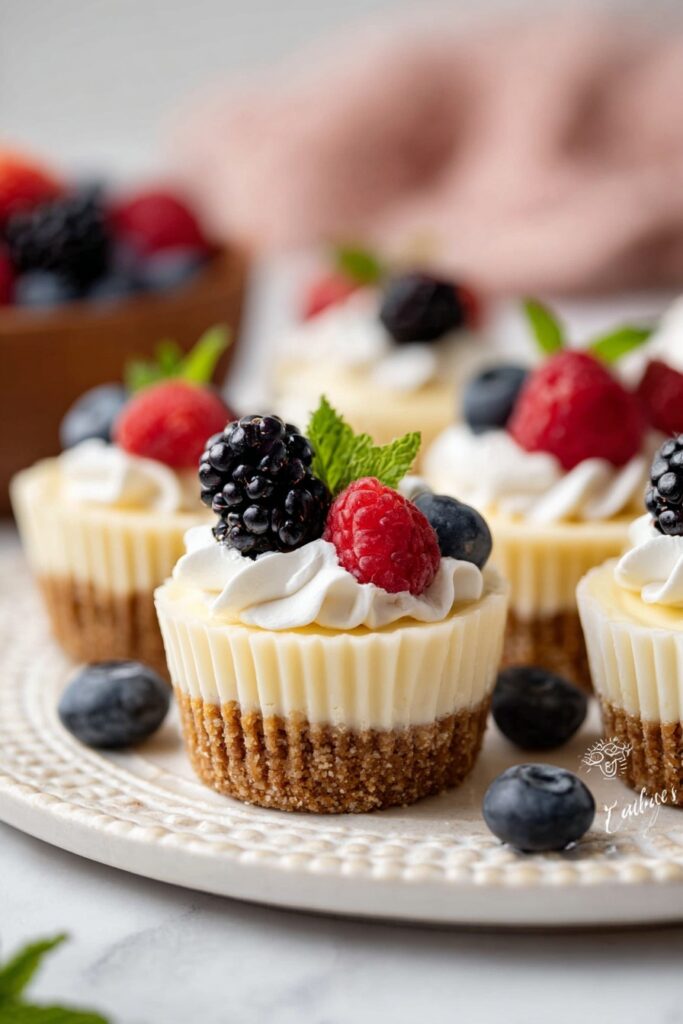 Mini Cheesecakes in Muffin Pan Recipe