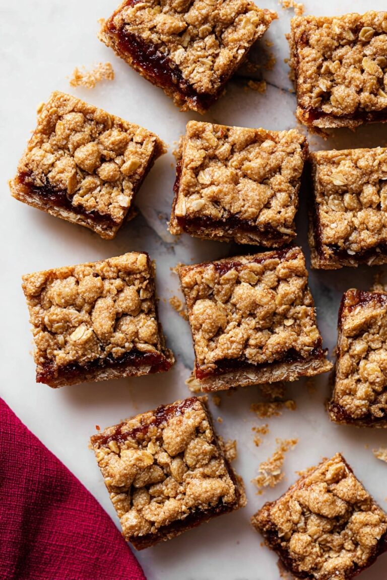 Homemade Oatmeal Fig Bars Recipe