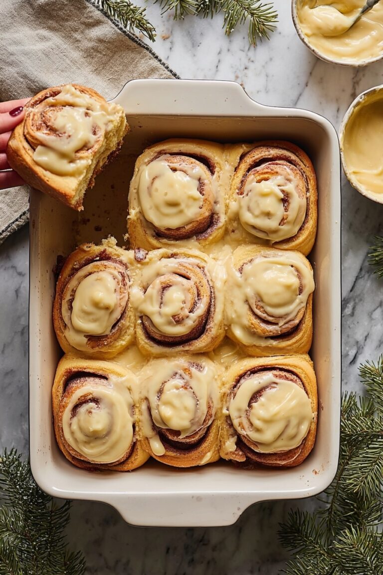 Gingerbread Cinnamon Rolls Recipe