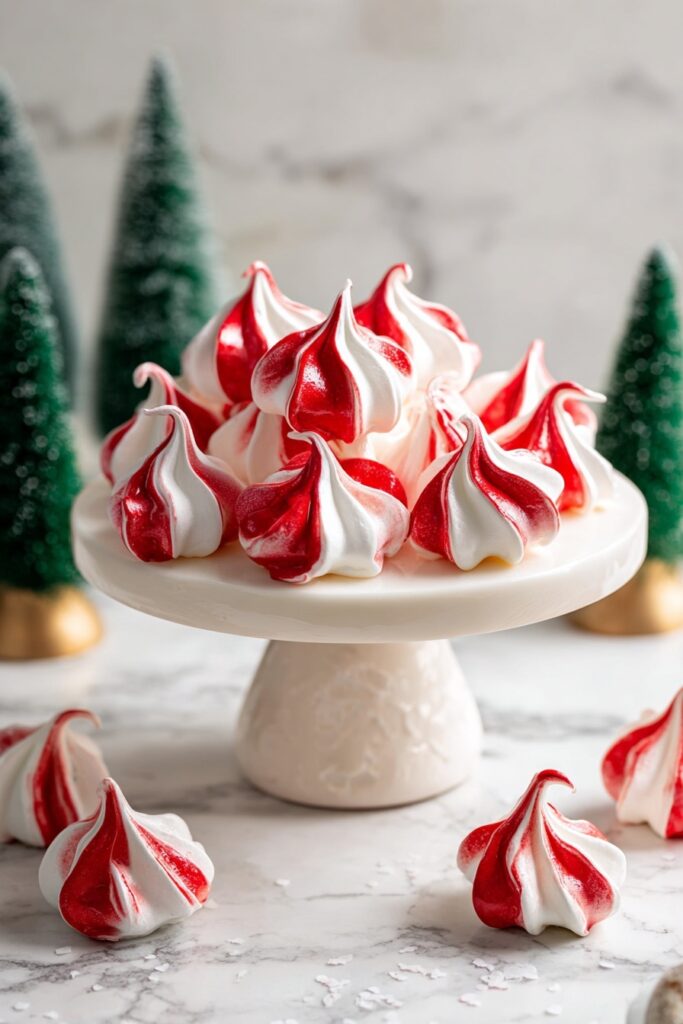 Peppermint Meringue Cookies Recipe