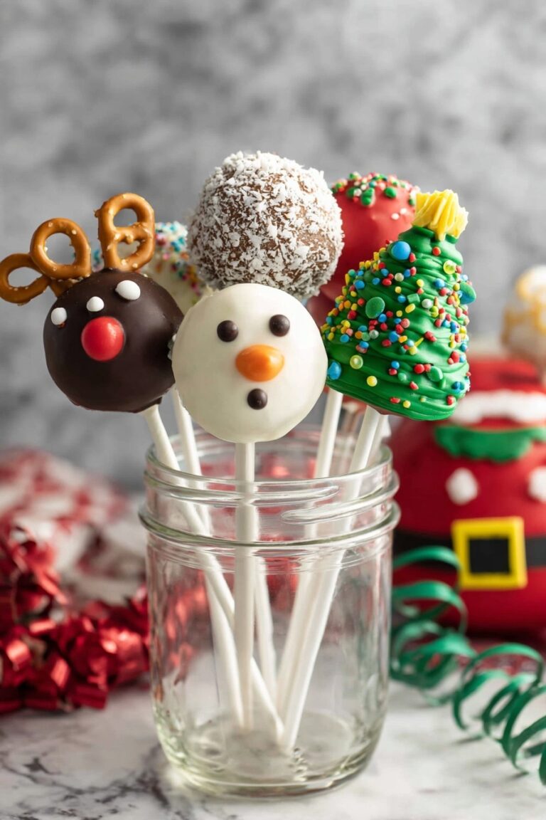 Christmas Cake Pops Recipe