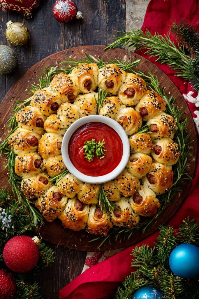 Pigs in a Blanket Wreath Recipe