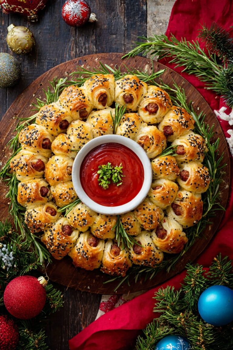 Pigs in a Blanket Wreath Recipe