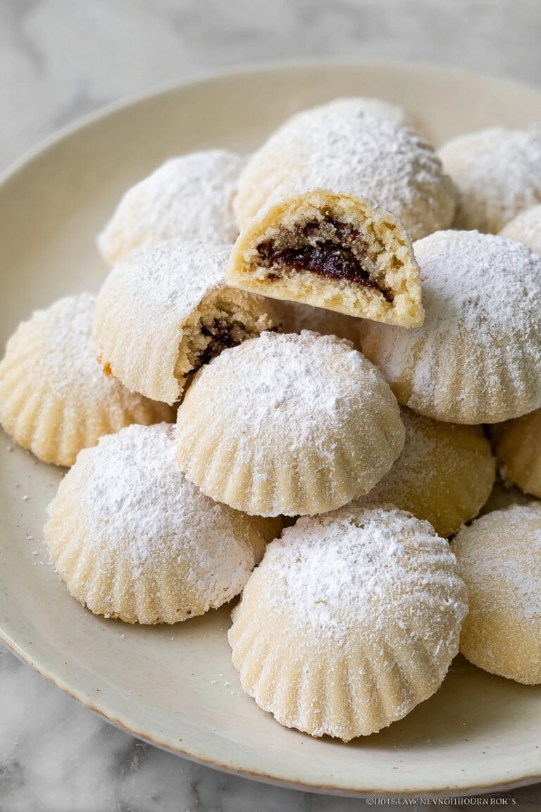 Date-Filled Maamoul Cookies Recipe
