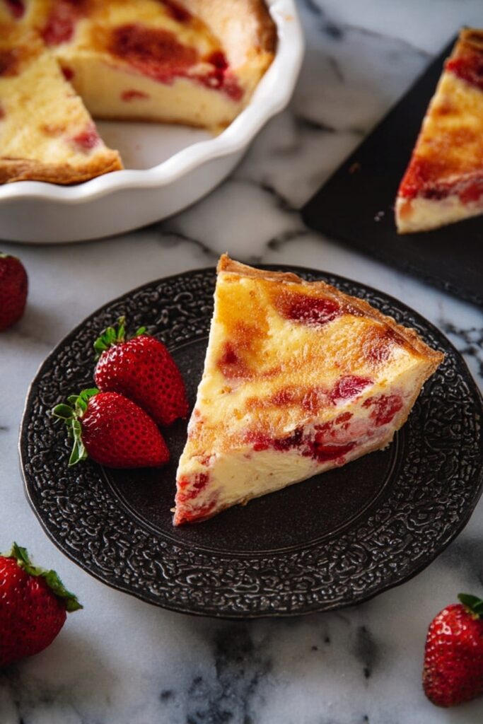 Strawberry Custard Kuchen Recipe