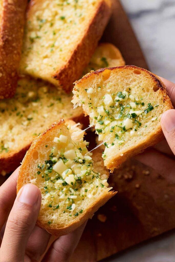 Homemade Garlic Bread Recipe