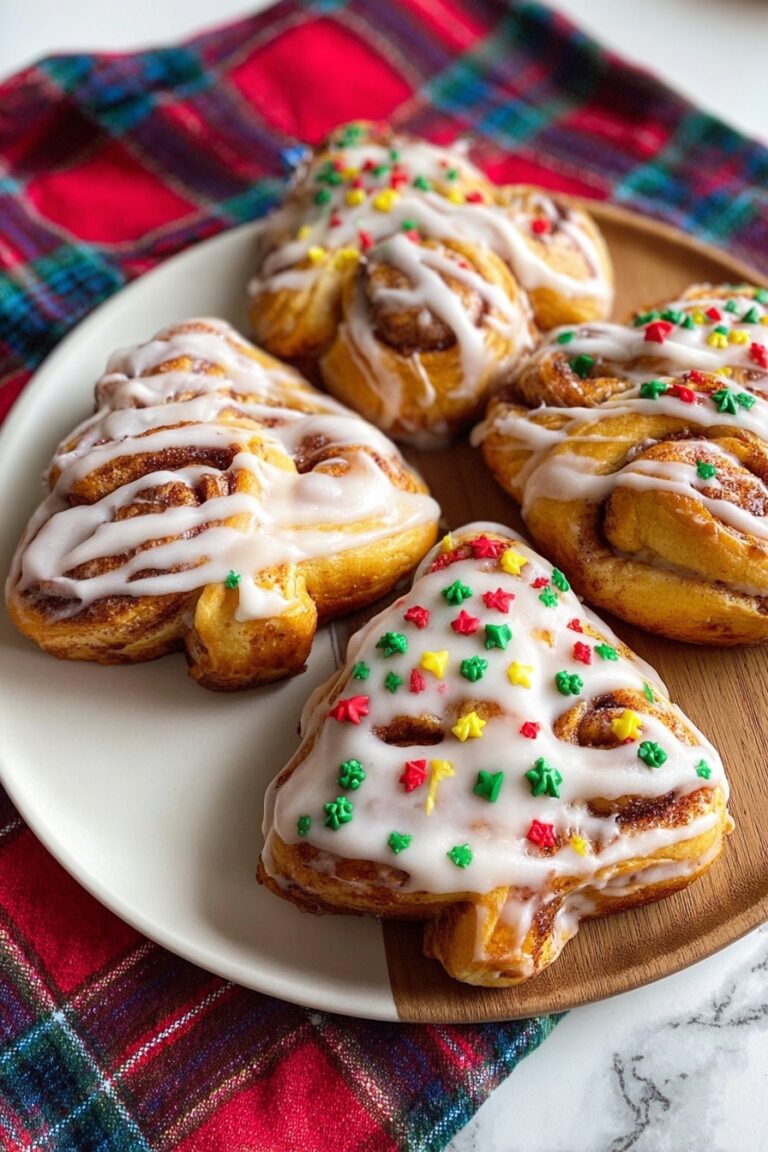Christmas Tree Cinnamon Rolls Recipe