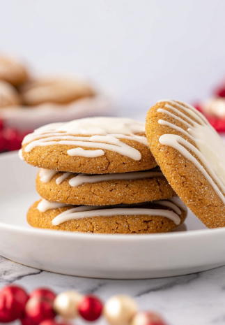 Gingerbread Thumbprint Cookies with White Chocolate Recipe