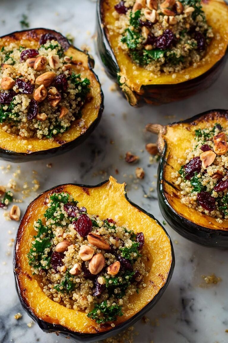 Best-Ever Quinoa Stuffed Acorn Squash Recipe