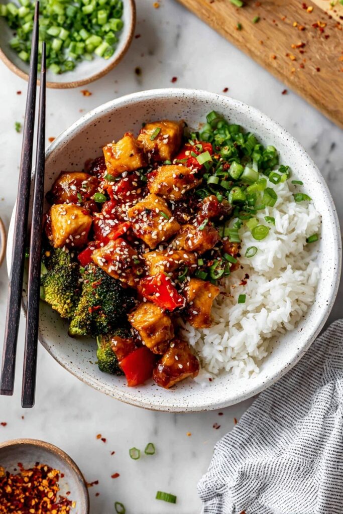 Healthy Teriyaki Chicken Bowl Recipe