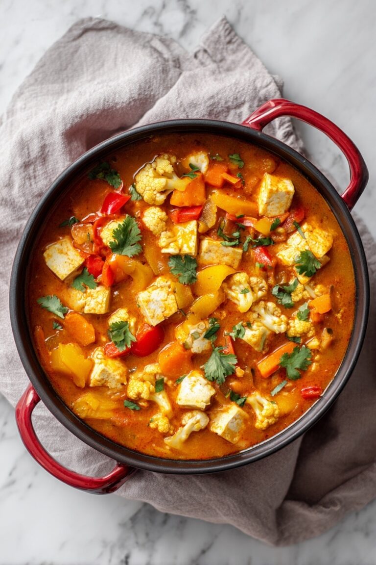 Vegetarian Tofu Coconut Curry Recipe