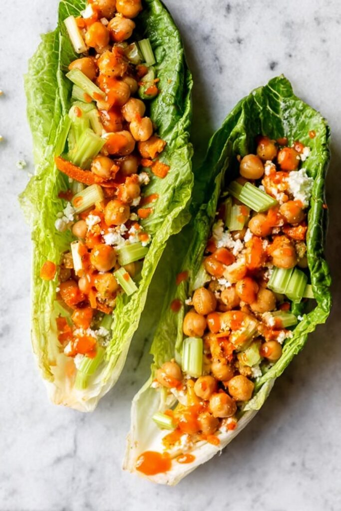 Buffalo Chickpea Salad Recipe